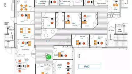 A louer : Bureaux 396 m² Parkings 12 - TOURS NORD - Offre immobilière - Arthur Loyd